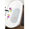 image:imageBoon B11192 RIPPLE Textured Non Slip Baby Bath Tub Mat with Hanging Hook and Drain Holes BlueGriffle