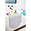 image:imageBoon B11192 RIPPLE Textured Non Slip Baby Bath Tub Mat with Hanging Hook and Drain Holes BlueGriffle
