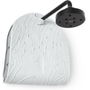 image:imageBoon B11192 RIPPLE Textured Non Slip Baby Bath Tub Mat with Hanging Hook and Drain Holes BlueGriffle