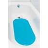 image:imageBoon B11192 RIPPLE Textured Non Slip Baby Bath Tub Mat with Hanging Hook and Drain Holes BlueRipple