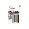 image:imageBoon Chow Silicone Plate Set  3 Unbreakable Divided Toddler Plates  Baby Plates for 6 Months and Up  Baby Led Weaning Supplies  Mint MulticolorOrange