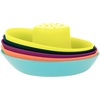 image:imageBoon Fleet Toy Boat Baby Bath Toys  Stacking Boat Toy Set for Bath Time Fun  Toddler and Baby Stacking Bathtub Toys With Drain Holes  5 Count  Ages 10 Months and UpAzul Marino Multicolor