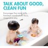 image:imageBoon Fleet Toy Boat Baby Bath Toys  Stacking Boat Toy Set for Bath Time Fun  Toddler and Baby Stacking Bathtub Toys With Drain Holes  5 Count  Ages 10 Months and UpNavy Multicolor