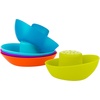 image:imageBoon Fleet Toy Boat Baby Bath Toys  Stacking Boat Toy Set for Bath Time Fun  Toddler and Baby Stacking Bathtub Toys With Drain Holes  5 Count  Ages 10 Months and UpMulticolor