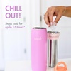 image:imageBoon Frosh Portable Breastmilk Chiller  Insulated Stainless Steel Cooler and Storage Container  Blue  Keeps Milk Cold for up to 17 HoursPurple