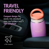 image:imageBoon Frosh Portable Breastmilk Chiller  Insulated Stainless Steel Cooler and Storage Container  Blue  Keeps Milk Cold for up to 17 HoursPurple
