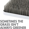 image:imageBoon Grass Plastic Drying Rack  Modern Countertop Baby Bottle Organizer  975 x 988 x 30 inches  Gray
