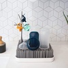 image:imageBoon Grass Plastic Drying Rack  Modern Countertop Baby Bottle Organizer  975 x 988 x 30 inches  Gray