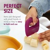 image:imageBoon Intro Toddler Food Prep Set  Kids Kitchen Tools  5 Unique Toddler Kitchen Accessories Includes Spatula Egg Cracker Chopper Measuring Cup Bowl  Ages 3 Years