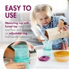 image:imageBoon Intro Toddler Food Prep Set  Kids Kitchen Tools  5 Unique Toddler Kitchen Accessories Includes Spatula Egg Cracker Chopper Measuring Cup Bowl  Ages 3 Years