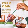 image:imageBoon Mod Baby Bottle Brushes  Includes Bottle Cleaner Brush Straw Cleaner Brush Nipple Brush and Detail Brush for Baby Bottles  Baby Bottle and Straw Brush Cleaning Set  Deco  4 CountMulticolor