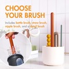 image:imageBoon Nursh Baby Bottle Gift Set  Baby Feeding Essentials for New Moms  Includes 4 Oz and 8 Oz Baby Bottles Storage Lids Fast Flow Nipples Storage Buns Straw Lid and Mod Baby Bottle Brush Set