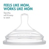 image:imageBoon Nursh Bottles  Medium Flow  Silicone Baby Bottles Help Ease Colic Symptoms  Formula and Breast Milk Only Touch Platinum FoodSafe Silicone  Mint  36 Months  3 Count  8 OunceBlue