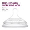image:imageBoon Nursh Bottles  Medium Flow  Silicone Baby Bottles Help Ease Colic Symptoms  Formula and Breast Milk Only Touch Platinum FoodSafe Silicone  Mint  36 Months  3 Count  8 OuncePink