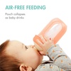 image:imageBoon Nursh Bottles  Medium Flow  Silicone Baby Bottles Help Ease Colic Symptoms  Formula and Breast Milk Only Touch Platinum FoodSafe Silicone  Mint  36 Months  3 Count  8 OunceMint