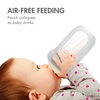 image:imageBoon Nursh Bottles  Silicone Baby Bottles Help Ease Colic Symptoms  Formula and Breast Milk Only Touch FoodGrade Silicone  Slow Flow  Speckle Green  4 OunceGray