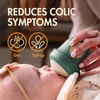 image:imageBoon Nursh Bottles  Silicone Baby Bottles Help Ease Colic Symptoms  Formula and Breast Milk Only Touch FoodGrade Silicone  Slow Flow  Speckle Green  4 OunceSpeckle Green