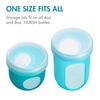 image:imageBoon Nursh Breast Milk Storage Lids  Made for Boon Nursh Bottles  Lids for Formula Travel Container  Breastfeeding Essentials and Baby Feeding Supplies  3 Count
