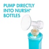 image:imageBoon Nursh Narrow Neck Pump Adapter for Medela Pumps to Nursh Bottles 2 Pack White