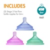 image:imageBoon Nursh Silicone Baby Bottle Nipples  Bottle Nipples for Boon Nursh Baby Bottles  Baby BottleFeeding Supplies  Medium Flow Baby Bottle Nipples  3 Count1 Count Pack of 3
