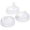 image:imageBoon Nursh Silicone Sippy Cup Lid  Convertible Transitional Sippy Spouts for Nursh Baby Bottles  Sippy Cup Lids for Babies  Baby Feeding Supplies  Ages 6 Months and Up  3 Count3 Count Pack of 2