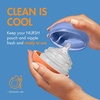 image:imageBoon Nursh Storage Buns  Holds Boon Nursh Bottle Pouches Nipples and Pacifiers  BottleFeeding Supplies  Color Block  3 Count