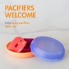 image:imageBoon Nursh Storage Buns  Holds Boon Nursh Bottle Pouches Nipples and Pacifiers  BottleFeeding Supplies  Color Block  3 Count