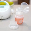 image:imageBoon Nursh Wide Neck Breast Pump Adaptor  Works with Spectra and Avent Breast Pumps  Compatible Nursh Bottles  Breastfeeding and BottleFeeding Essentials  2 Count Pack of 2Wide  1 Count