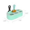 image:imageBoon PULP Silicone Feeder Freezer Tray  Includes Silicone Tray and Lid with 2 PULP Silicone Baby Food Feeders  Baby Food StorageMint