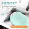image:imageBoon Puff Inflatable Baby Bather  Infant Bathtub Includes Microfleece Cover Swaddle Wings and Storage Bag  Inflatable Baby Bathtub for Newborns and InfantsMint