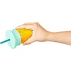 image:imageBoon SNUG Silicone Straw Sippy Cup  Set of 3 Lids 3 Straws amp Toddler Cup  Convert Kids Cups  MintGreen