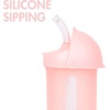 image:imageBoon Swig Toddler Silicone Straw Cup 9 Ounces PinkPink