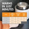 image:imageBoon Tempro Direct Heat Breastmilk Warmer  Retains Nutrients in Baby Formula and Breastmilk  Quick Liquid Warmer with Real Time Temp Reading  Breastfeeding EssentialsReplacement Cup