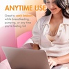image:imageBoon Trove Silicone Manual Breast Pump Set  Hands Free Breast Milk Collector  Includes Polyester Travel Pouch  Breastfeeding Essentials  2 Count1 Count