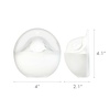image:imageBoon Trove Silicone Manual Breast Pump Set  Hands Free Breast Milk Collector  Includes Polyester Travel Pouch  Breastfeeding Essentials  2 Count1 Count