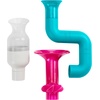 image:imageBoon Tubes Toddler Bath Toys  Bathtub Building Toys with Suction Cups  Toddler Sensory Toys and Bathtub Essentials  Blue  3 Count  Kids Ages 12 Months and UpBlue