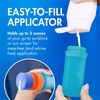 image:imageBoon Yuvi Sunscreen Applicator for Kids  Refillable and Spill Proof Kids Sunscreen Brush with Soft Foam Sponge  Summer Beach Essentials for Vacation  3 Oz Travel Size  1 Count1 Count Pack of 1