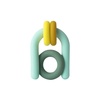 image:imageBoon Hoop Silicone Baby Teether  Baby Teething Toys for Infants  Soothing Teether for Babies  Ages 0 to 12 MonthsHoop