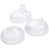 image:imageBoon Nursh Silicone Sippy Cup Lid  Convertible Transitional Sippy Spouts for Nursh Baby Bottles  Sippy Cup Lids for Babies  Baby Feeding Supplies  Ages 6 Months and Up  3 Count3 Count Pack of 1