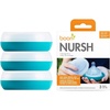image:imageBoon Nursh Storage Buns  Holds Boon Nursh Bottle Pouches Nipples and Pacifiers  BottleFeeding Supplies  Blue and White  3 CountBluewhite