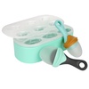 image:imageBoon PULP Silicone Feeder Freezer Tray  Includes Silicone Tray and Lid with 2 PULP Silicone Baby Food Feeders  Baby Food StorageMint