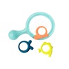 image:imageBoon Water Bugs Floating Bath Toys  Includes Net and Three Bug Bathtub Toys  Toddler Stocking Stuffers  Toddler Sensory Toys Promotes Fine Motor Control  Mint  Ages 10 Months and UpMint