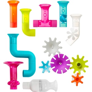 image:imageBoon Bundle Baby and Toddler Bath Toys  Includes Boon Pipes Cogs and Tubes Bathtub Toys  Toddler Sensory Toys  Multicolored  13 Count  Ages 12 Months and UpSet 3