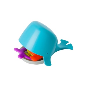 image:imageBoon Chomp Whale Bath Toy  Interactive Baby Bath Toys for Sensory Fun  Sensory Toddler Toys for Bath Time  Baby Gifts and Stocking Stuffers  Ages 12 Months and UpAqua