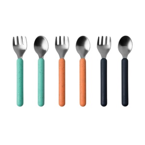 image:imageBoon Chow Silicone Plate Set  3 Unbreakable Divided Toddler Plates  Baby Plates for 6 Months and Up  Baby Led Weaning Supplies  Mint MulticolorOrange