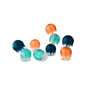 image:imageBoon Jellies Suction Cup Bath Toys  Bathtub Baby Sensory Toys  Jellyfish Suction Toys for Bath Time  NavyCoral  Baby and Toddler Bath Toys  9 Count  Ages 12 Months and UpNavyCoral