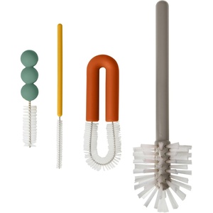 image:imageBoon Mod Replacement Baby Bottle Brushes  Includes Bottle Cleaner Brush Straw Cleaner Brush Nipple Brush and Detail Brush for Baby Bottles  Newborn Essentials  Deco  4 Count