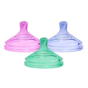 image:imageBoon Nursh Silicone Baby Bottle Nipples  Bottle Nipples for Boon Nursh Baby Bottles  Baby BottleFeeding Supplies  Medium Flow Baby Bottle Nipples  3 Count1 Count Pack of 3