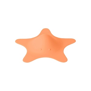 image:imageBoon Star Toddler Bathtub and Sink Drain Cover  Starfish Shaped  Easy to Clean Bath Stopper  Baby Bath EssentialsOrange Drain Cover