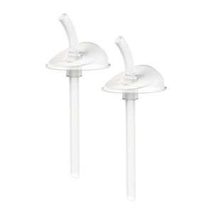 image:imageBoon Swig Cup Replacement Silicone Straws  Spill Proof Straws for Toddlers  Easy to Clean  6 Months and Up  2 Count